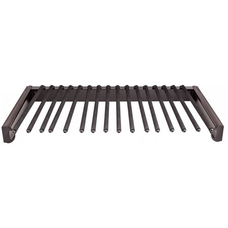 Hardware Resources Dark Bronze 30" Wide Pant Rack PPR-3014-ORB